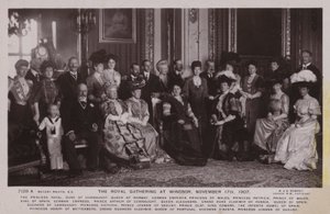Il raduno reale a Windsor, 17 novembre 1907 da English Photographer