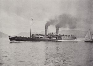 Il Royal Mail Steamer Columba da English Photographer