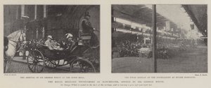 Il torneo militare reale a Manchester, inaugurato da Sir George White da English Photographer