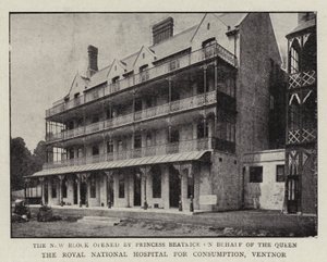 Il Royal National Hospital for Consumption, Ventnor da English Photographer