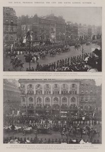 Il progresso reale attraverso la città e il sud di Londra, 25 ottobre da English Photographer