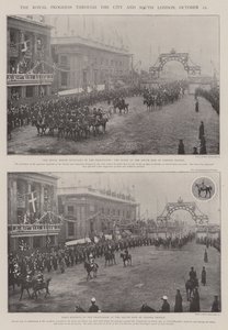 Il progresso reale attraverso la città e il sud di Londra, 25 ottobre da English Photographer