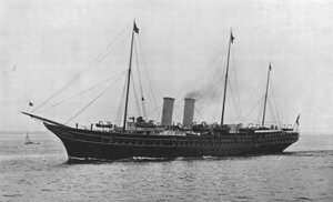 Il Royal Yacht Victoria and Albert da English Photographer