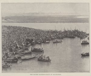 Il luogo sacro per il bagno ad Allahabad da English Photographer
