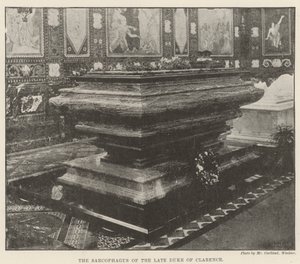 Il Sarcofago del defunto Duca di Clarence