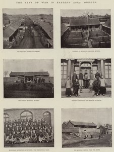 Il teatro di guerra in Asia orientale, Mukden da English Photographer