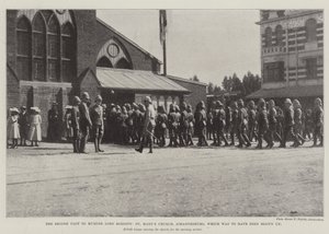 Il secondo complotto per assassinare Lord Roberts, la chiesa di St Mary, Johannesburg, che doveva essere fatta esplodere da English Photographer