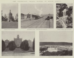 La crisi del Transvaal, scene in Sudafrica