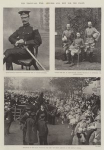 La Guerra del Transvaal, Ufficiali e Soldati per il Fronte da English Photographer