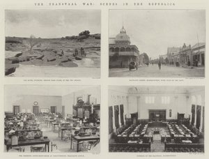 La Guerra del Transvaal, Scene nelle Repubbliche