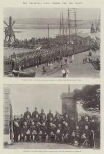 La guerra del Transvaal, truppe per il fronte