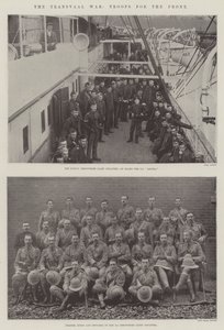 La guerra del Transvaal, truppe per il fronte