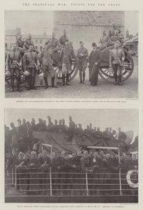 La guerra del Transvaal, truppe per il fronte