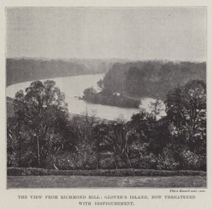 La vista da Richmond Hill, l