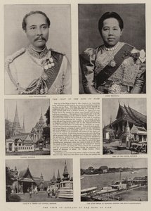 La visita in Inghilterra del Re del Siam