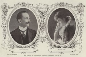 Il matrimonio di Madame Patti e del Barone Cederstrom, 25 gennaio