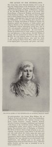 La giovane regina dei Paesi Bassi in abito contadino nazionale