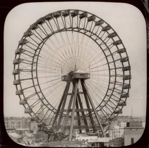 La grande ruota a Earls Court, Londra
