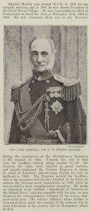 Il defunto ammiraglio Sir G T Phipps Hornby
