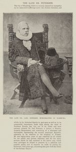 Il defunto Dr Carl Petersen, borgomastro di Amburgo da English Photographer
