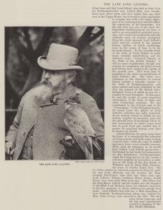 Il defunto Lord Lilford da English Photographer