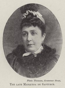 La defunta marchesa de Santurce