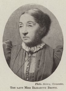 La defunta Miss Elizabeth Brown