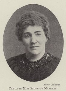 La defunta Signorina Florence Marryat