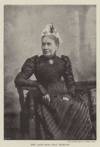 La defunta Miss Jean Ingelow da English Photographer