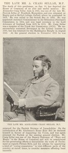 Il defunto Mr Alexander Craig Seller, MP da English Photographer