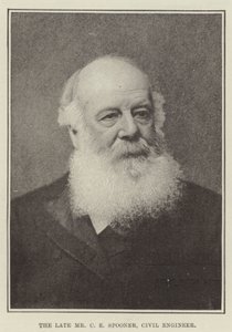 Il defunto Sig. C E Spooner, Ingegnere Civile da English Photographer