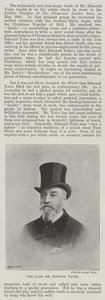 Il defunto Mr Edmund Yates