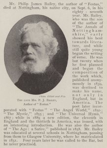 Il defunto Mr P J Bailey, autore di 