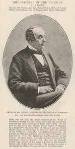 Il defunto Mr Talbot, padre della Camera dei Comuni, MP per Mid-Glamorganshire dal 1830 al 1890 da English Photographer