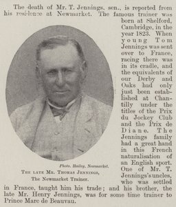 Il defunto Mr Thomas Jennings, l