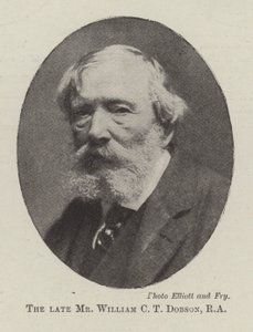 Il defunto signor William C T Dobson, RA da English Photographer