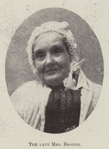 La defunta Signora Brough da English Photographer
