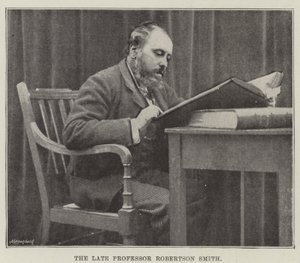 Il defunto Professor Robertson Smith da English Photographer