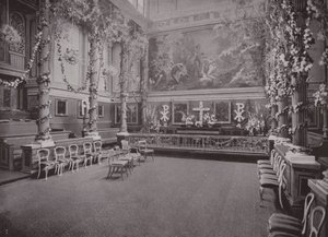 La cappella privata della defunta Regina Vittoria, Buckingham Palace da English Photographer