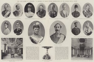 La defunta regina di Danimarca, madre di re, tre generazioni della casa reale danese da English Photographer