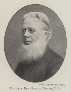 Il defunto reverendo Samuel Newth, DD da English Photographer