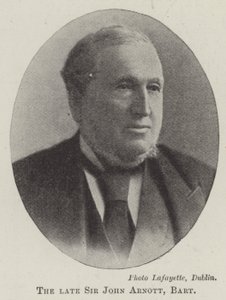 Il defunto Sir John Arnott, baronetto da English Photographer