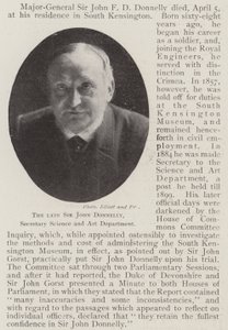Il Defunto Sir John Donnelly, Segretario del Dipartimento di Scienza e Arte da English Photographer