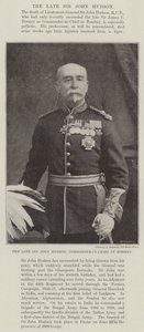 Il defunto Sir John Hudson, comandante in capo a Bombay