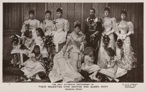 Il matrimonio del Principe Giorgio, Duca di York, e della Principessa Mary di Teck da English Photographer