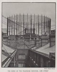 I fili del centralino telefonico, Lime Street da English Photographer