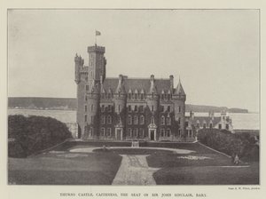 Castello di Thurso, Caithness, la Residenza di Sir John Sinclair, Barone da English Photographer