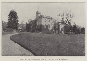 Castello di Tulloch, Ross-Shire, la Residenza di Mr Duncan Davidson da English Photographer