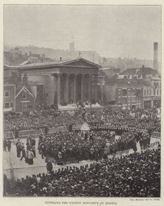 Inaugurazione del Monumento a Colston a Bristol da English Photographer