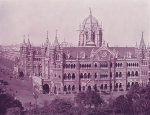 Stazione Victoria Terminus, Bombay da English Photographer